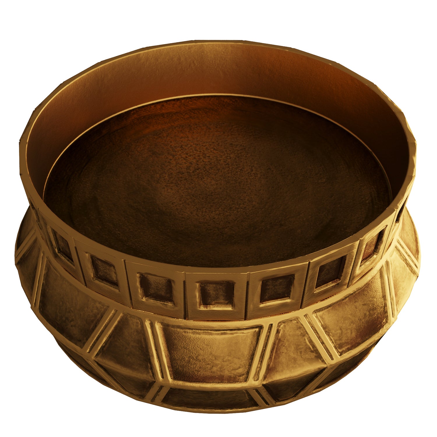 Laura Kirar for Arteriors Millenia Stacked Large Centerpiece Set of 2