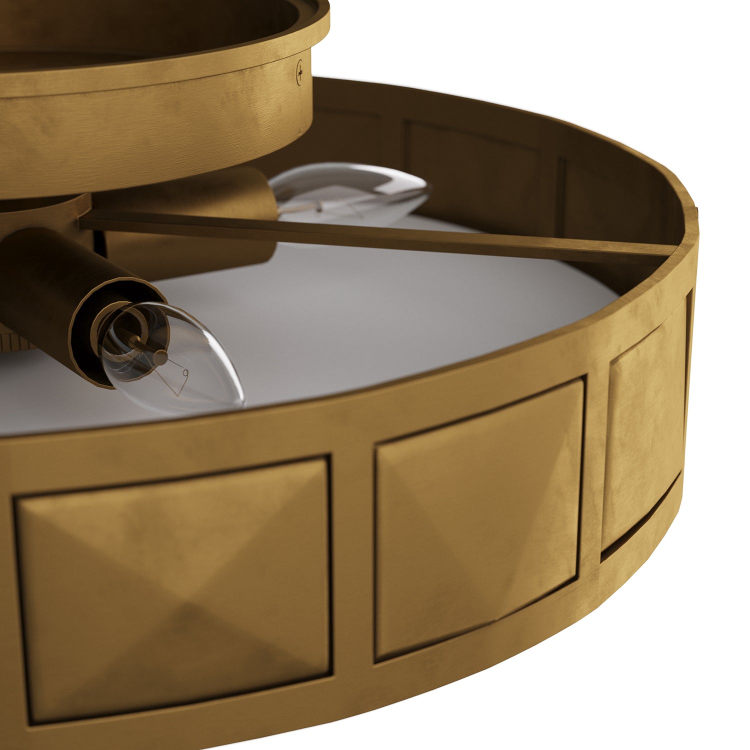 Laura Kirar for Arteriors Empire Flush Mount