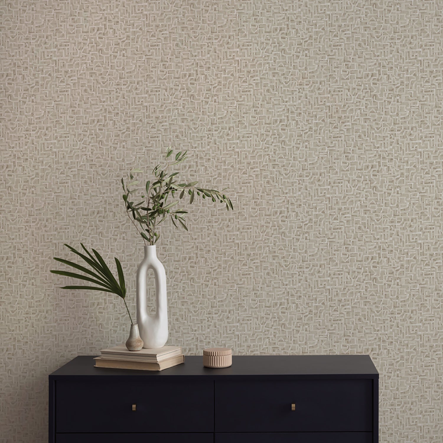 Tempaper & Co Glyph Geo Non-Pasted Wallpaper