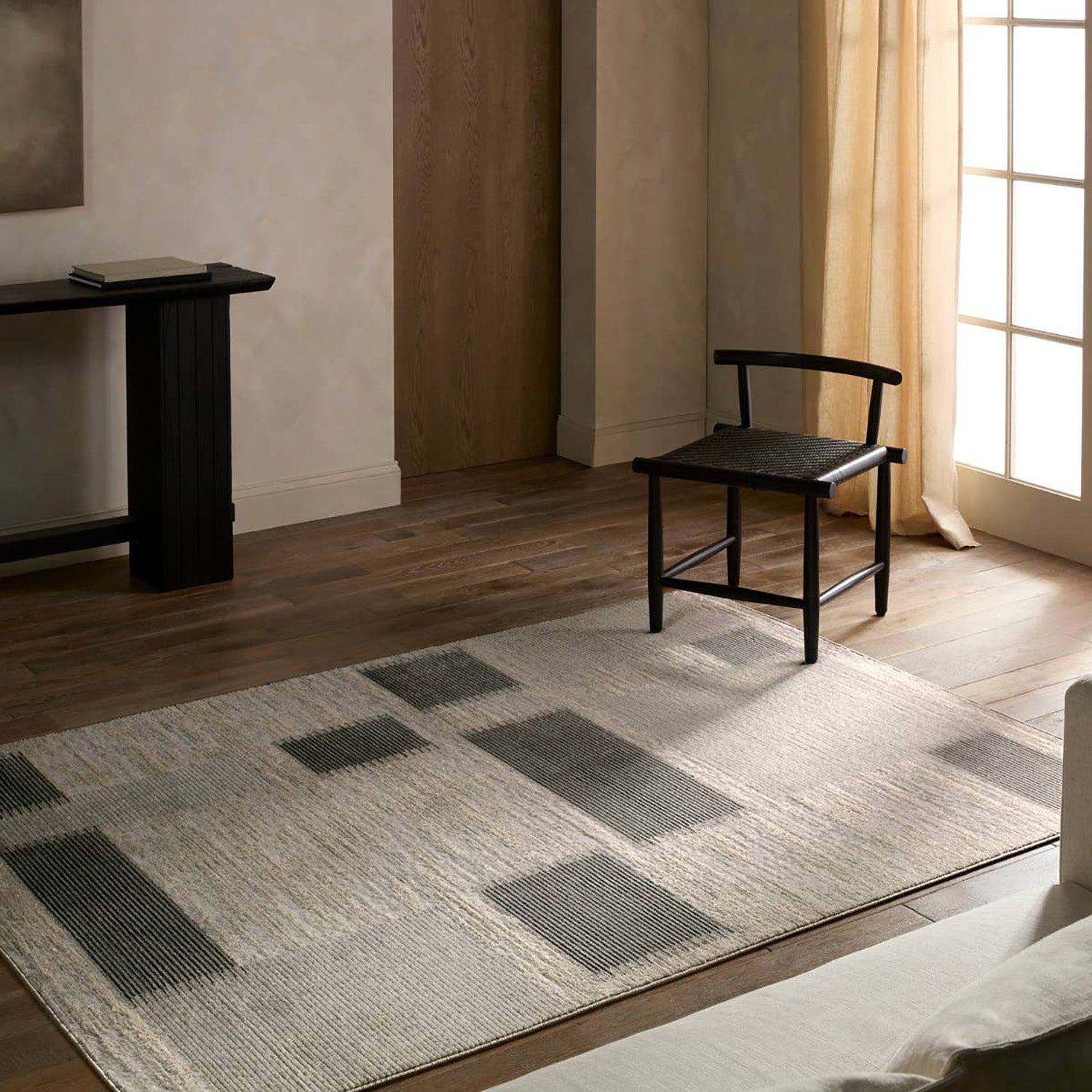Label J by Jaipur Living Gallium Bismuth Power Loomed Rug