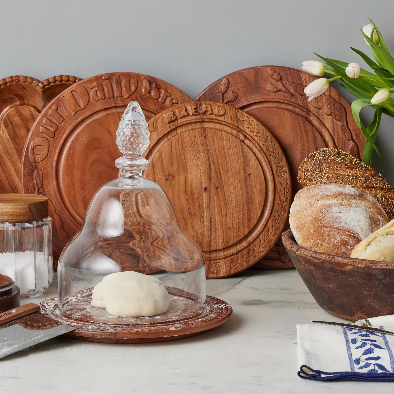 Etu Home Teardrop Glass Cloche