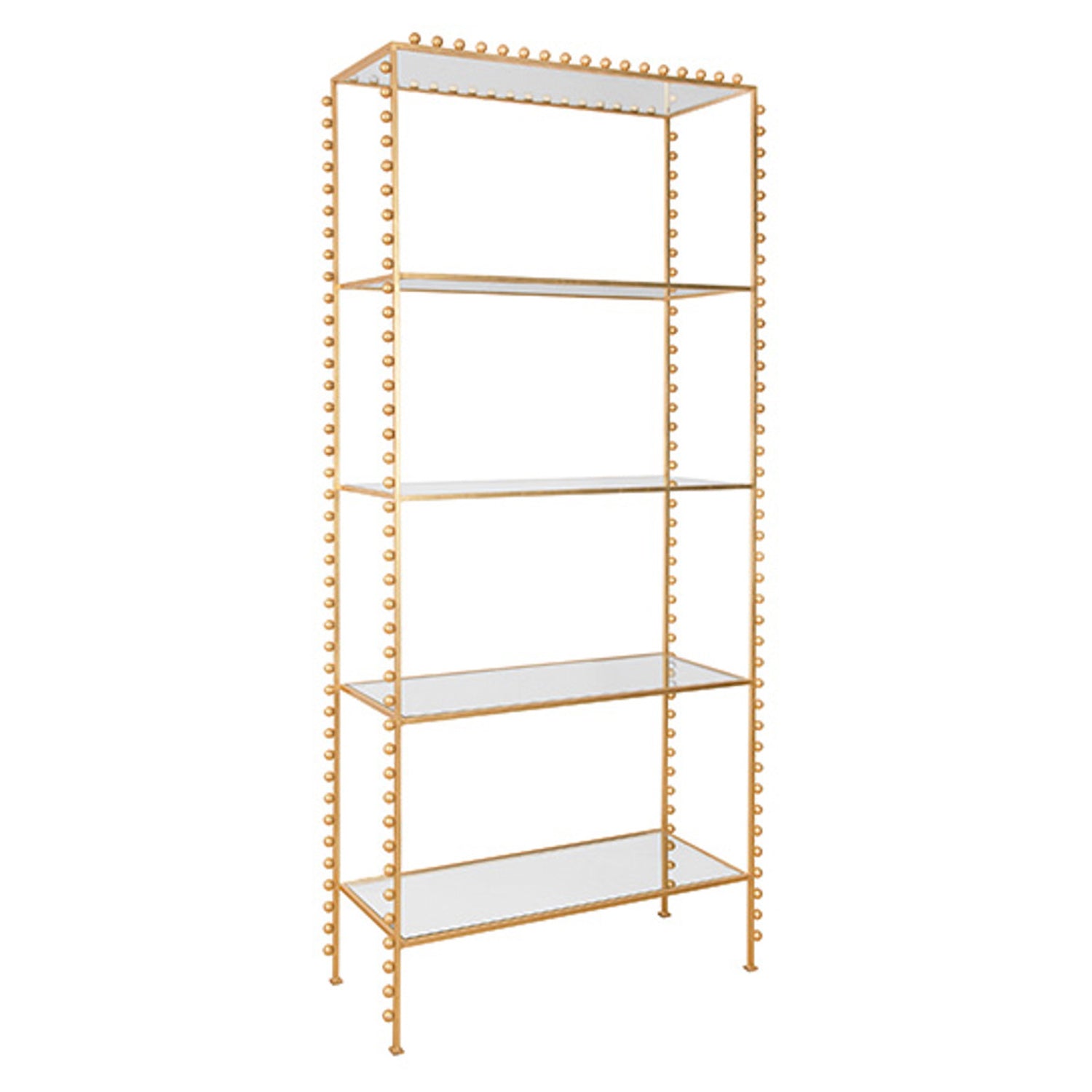 Worlds Away Goldie Etagere