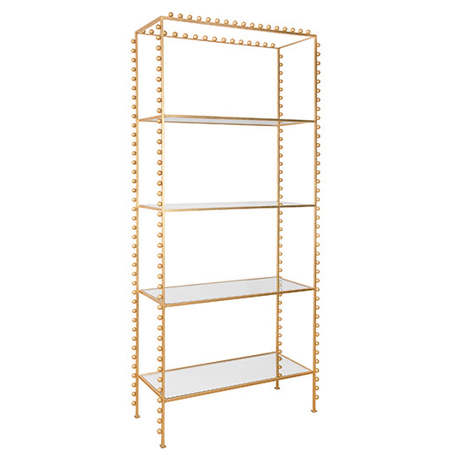 Worlds Away Goldie Etagere