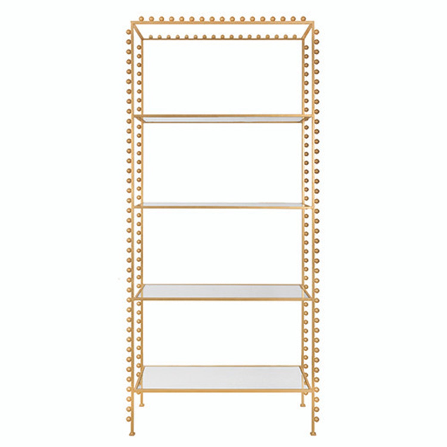 Worlds Away Goldie Etagere