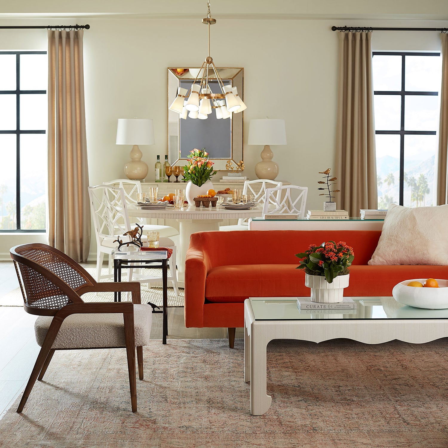 Villa and House George Lounge Chair