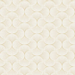 Tempaper & Co Gilded Scallop Non-Pasted Wallpaper