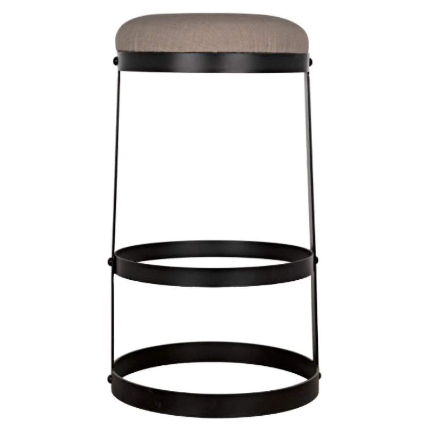 Noir Hook Bar Stool