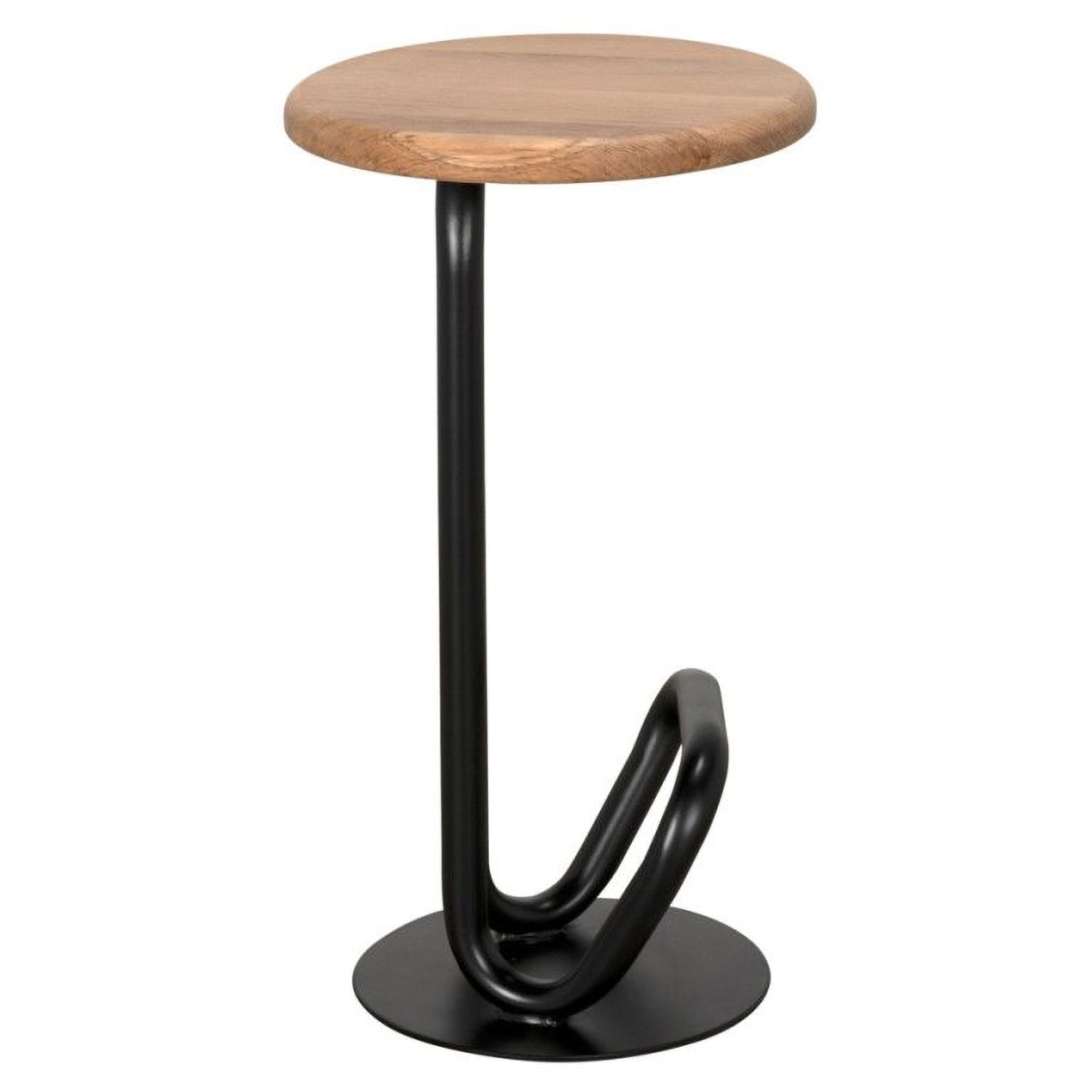 Noir Hook Counter Stool