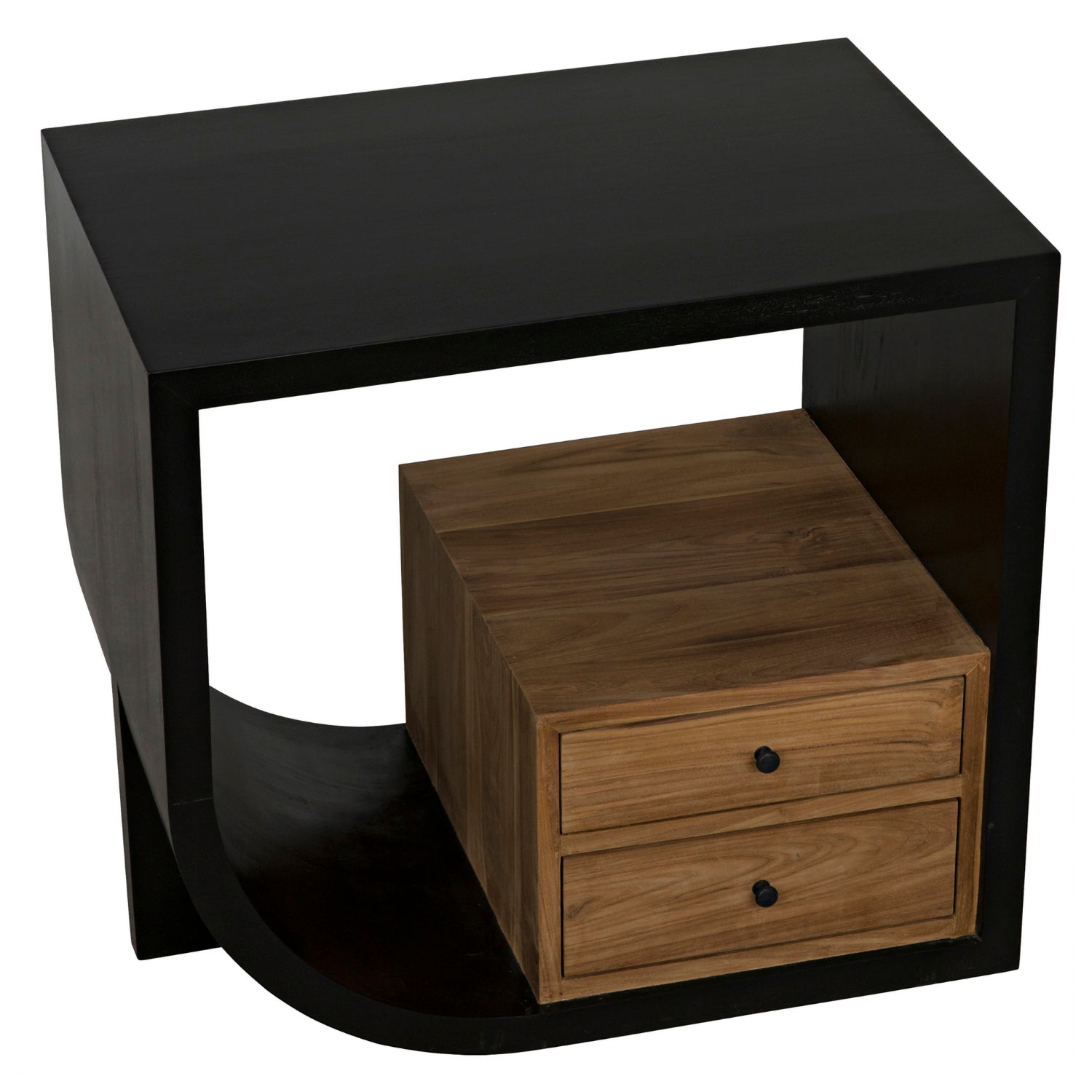 Noir Burton Side Table