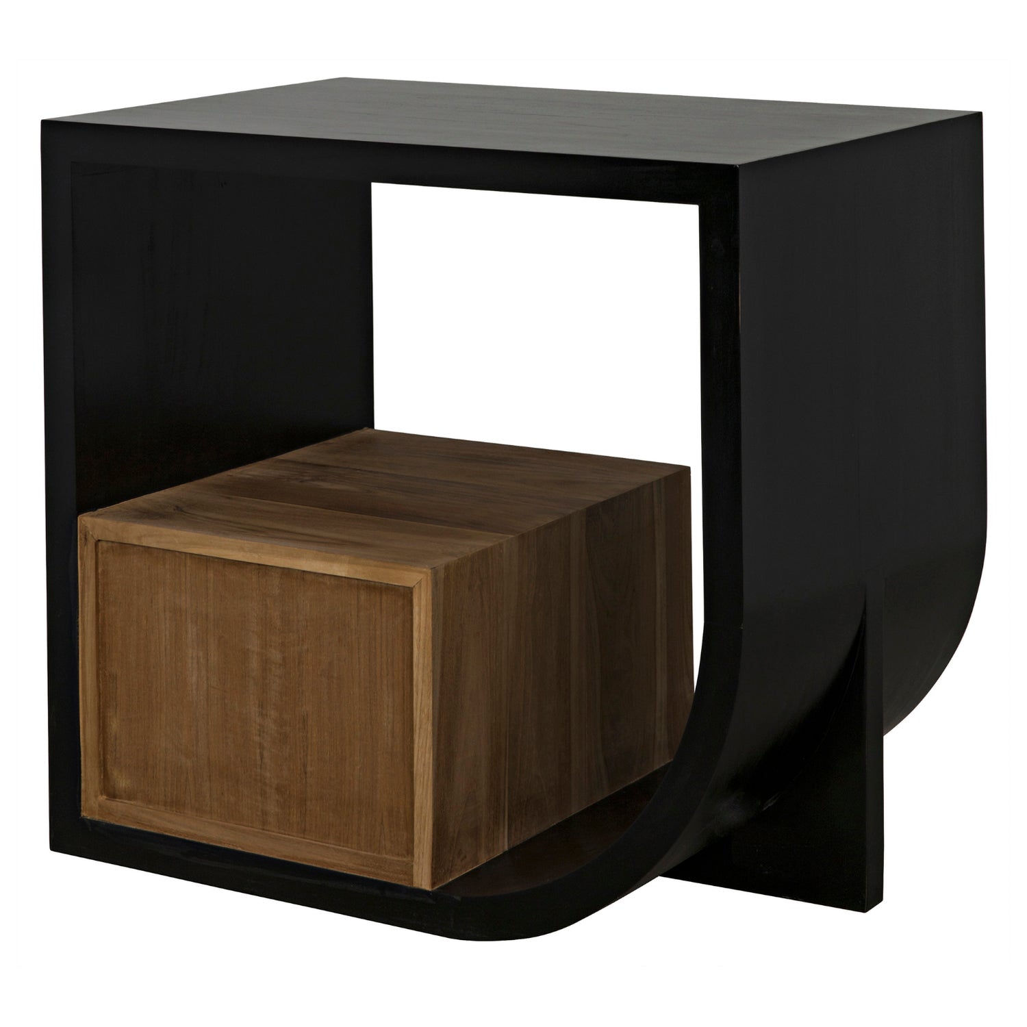 Noir Burton Side Table