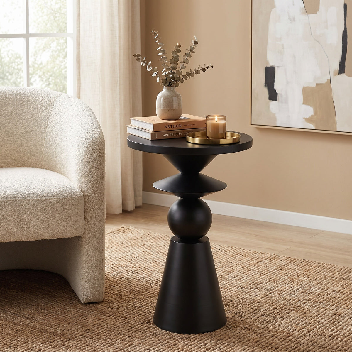 Noir Kate Side Table