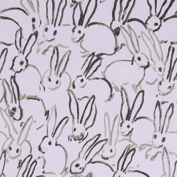 Hunt Slonem x Lee Jofa Modern Hutch Lavender Wallpaper