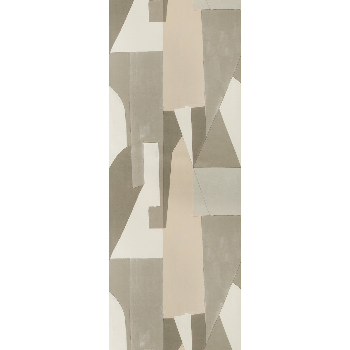 Kelly Wearstler x Lee Jofa Modern District Paper Alabaster Wallpaper