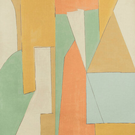 Kelly Wearstler x Lee Jofa Modern District Paper Tawny Wallpaper