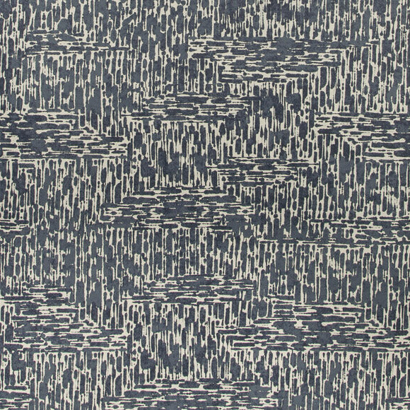 Kelly Wearstler x Lee Jofa Modern Stigma Paper Inky Wallpaper