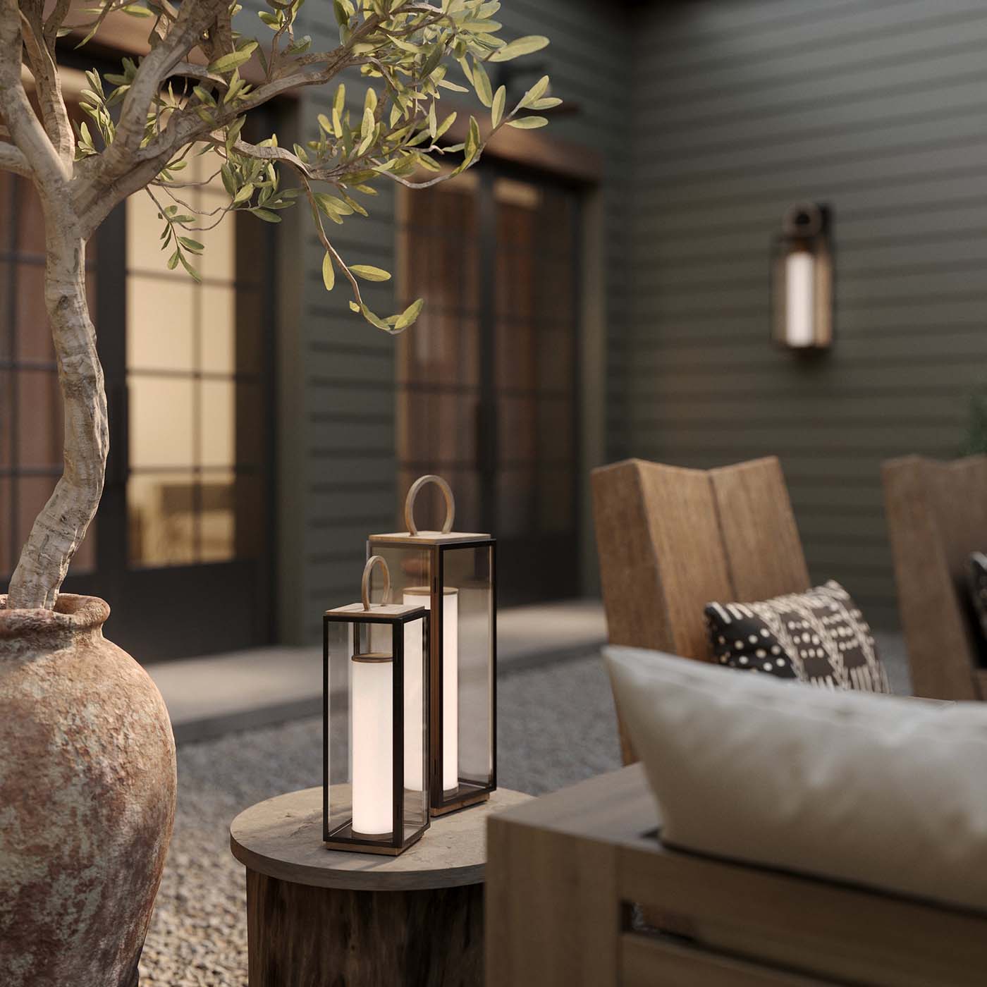 Troy Lighting Gareth Exterior Wall Sconce