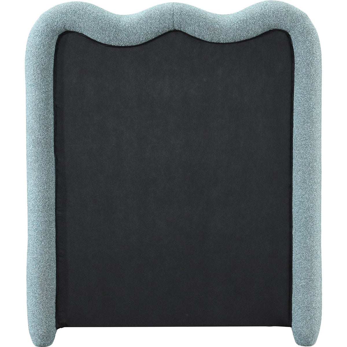 Gavin Blue Chenille Fabric Upholstered Bed