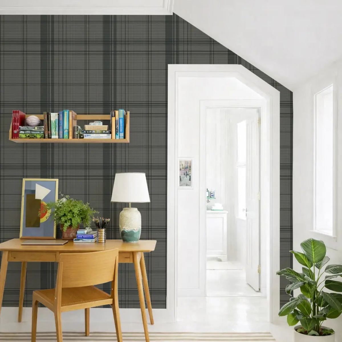 Mitchell Black Gentlemans Pin Large Wallpaper