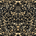 Mitchell Black Golden Splatter Wallpaper
