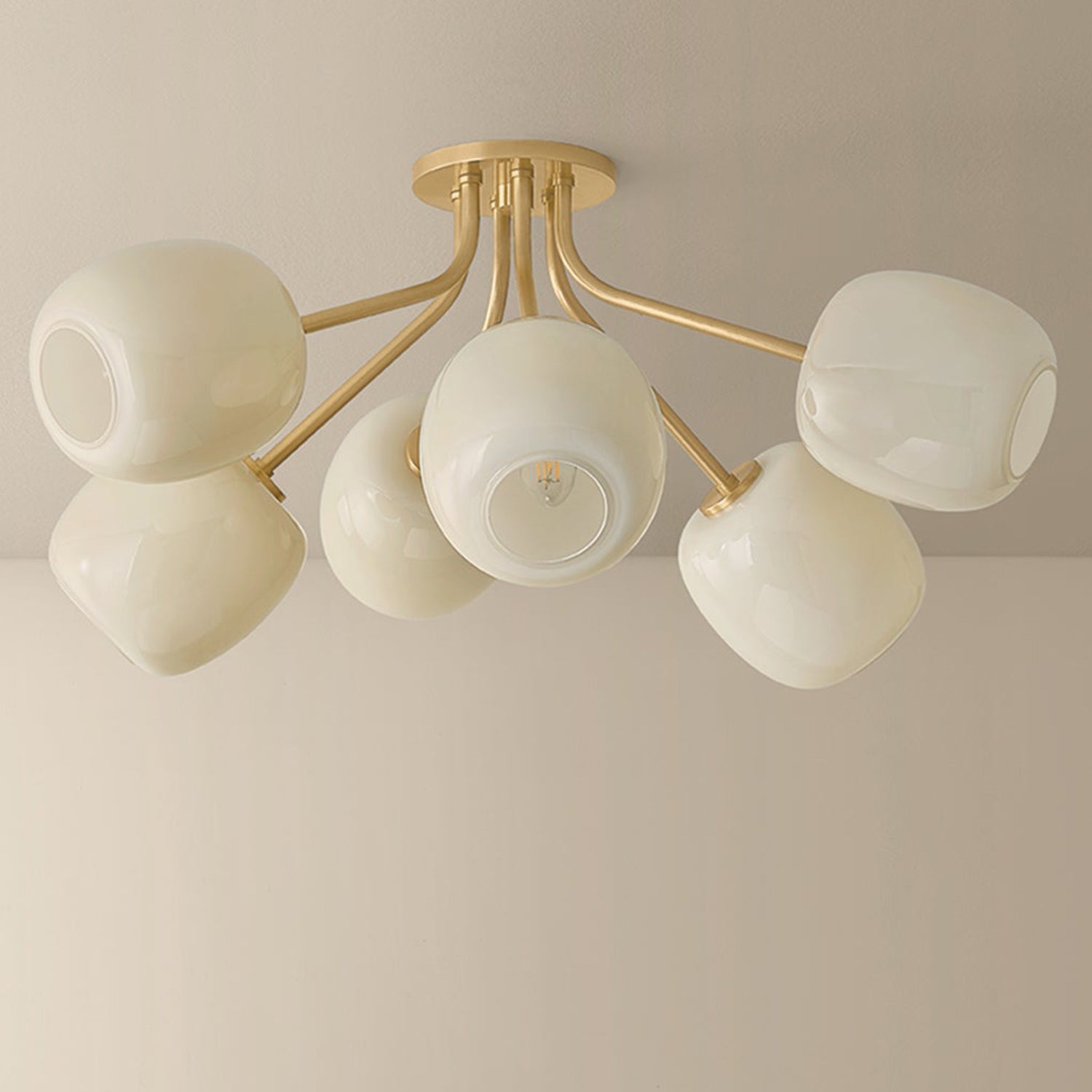 ホルミシス　ヒザティー Mitzi Lisette Semi-Flush Mount