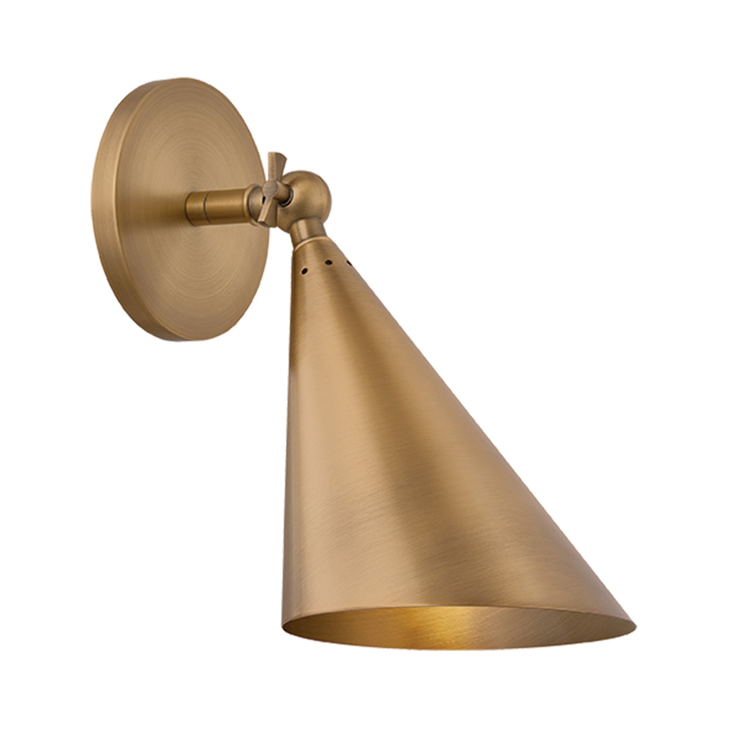 Mitzi Luneth Patina Brass Wall Sconce