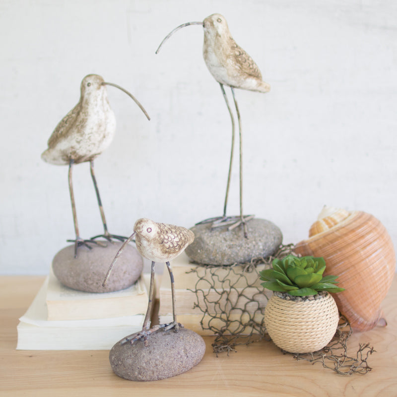 Shore Birds Figurine Set of 3