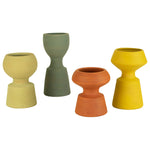 Clay Vase Set of 4