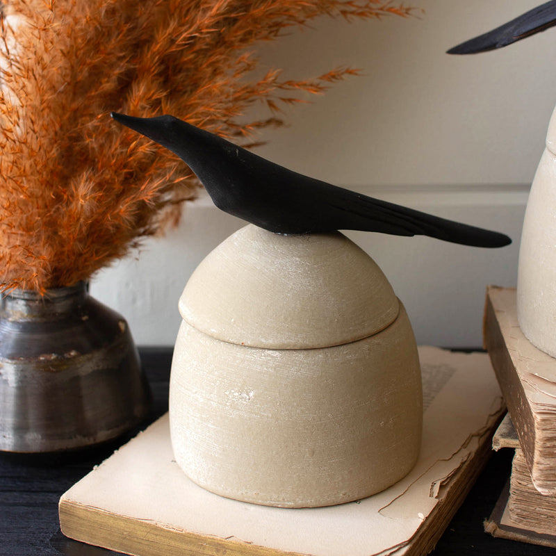 Bird Handle Canister Set of 2