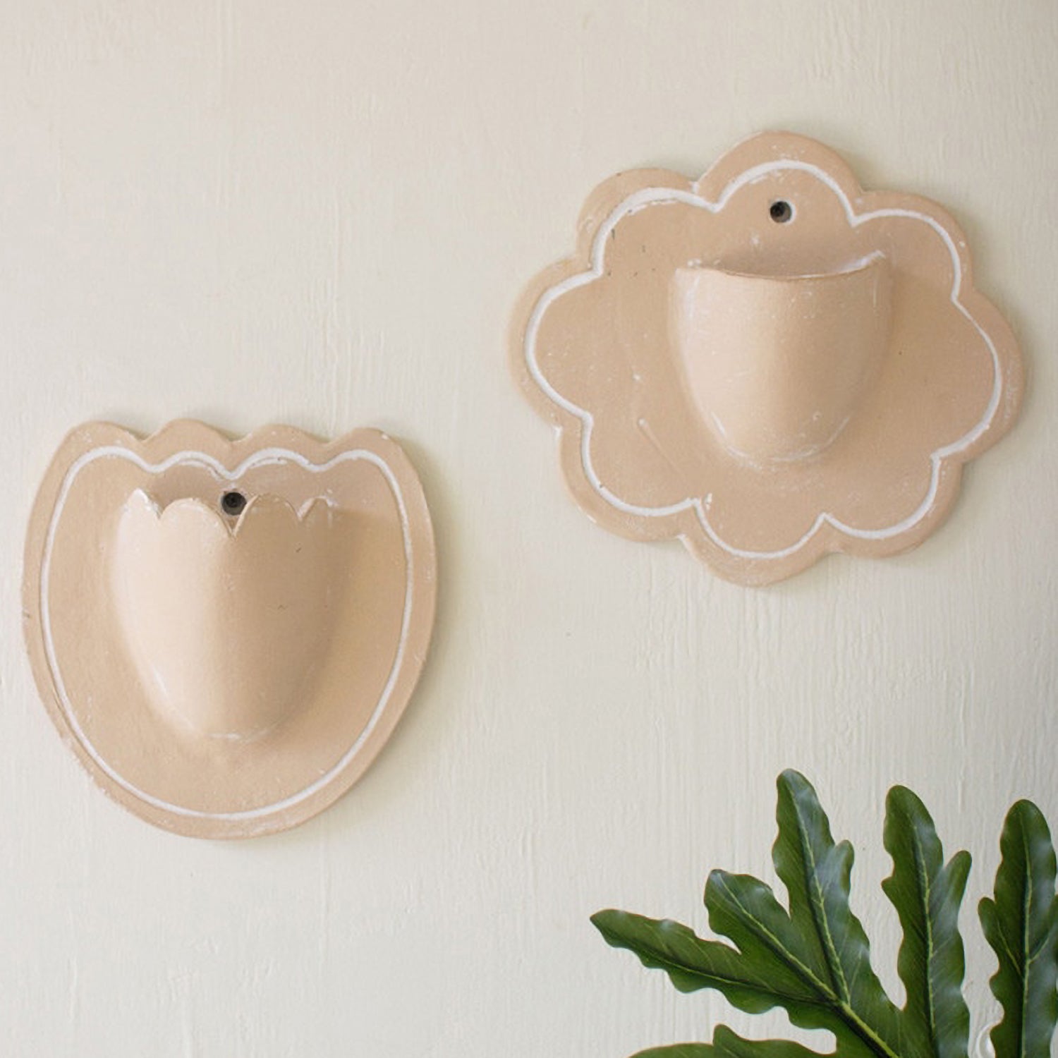 Flower Wall Planter Set of 2