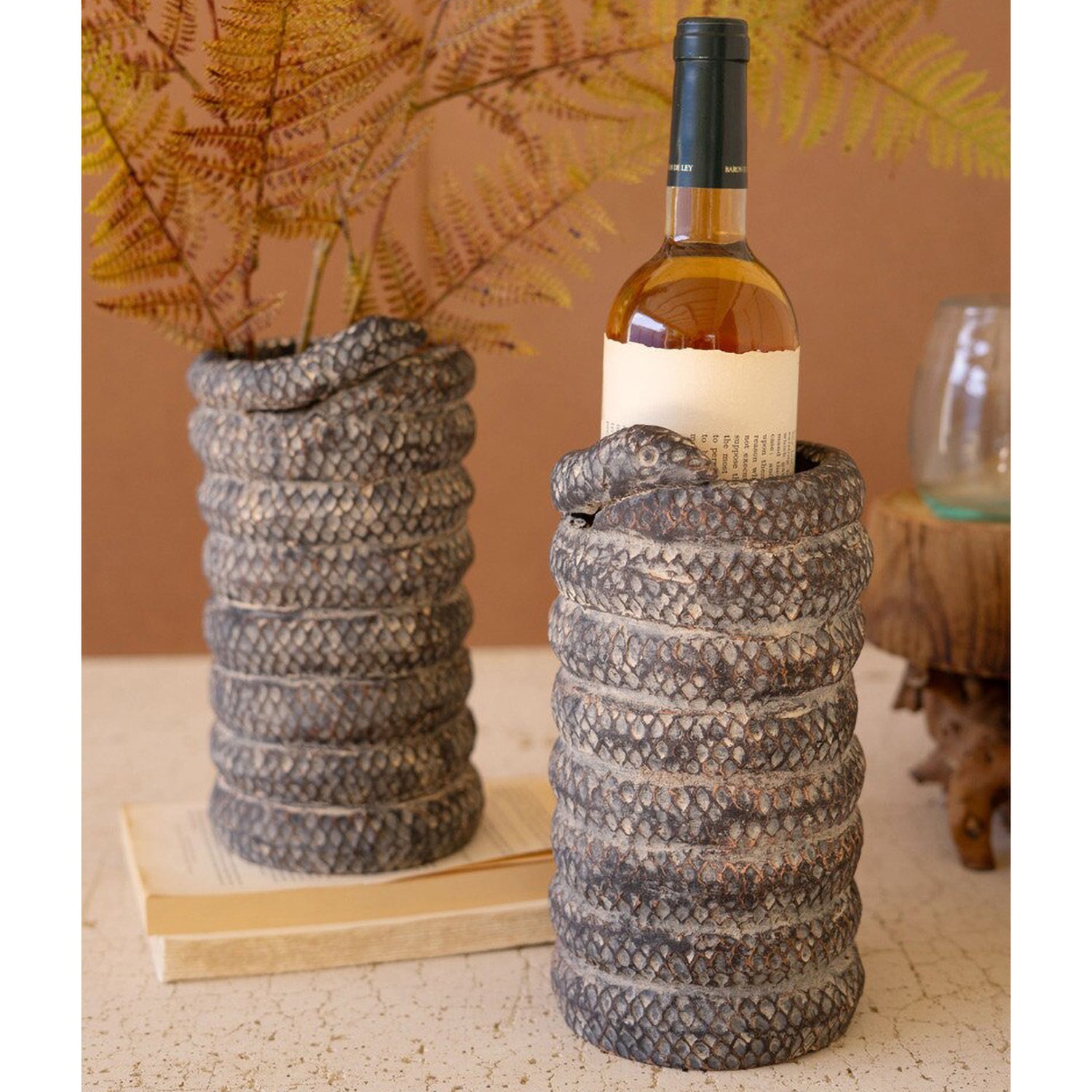 Snake Wine Cooler/Planter