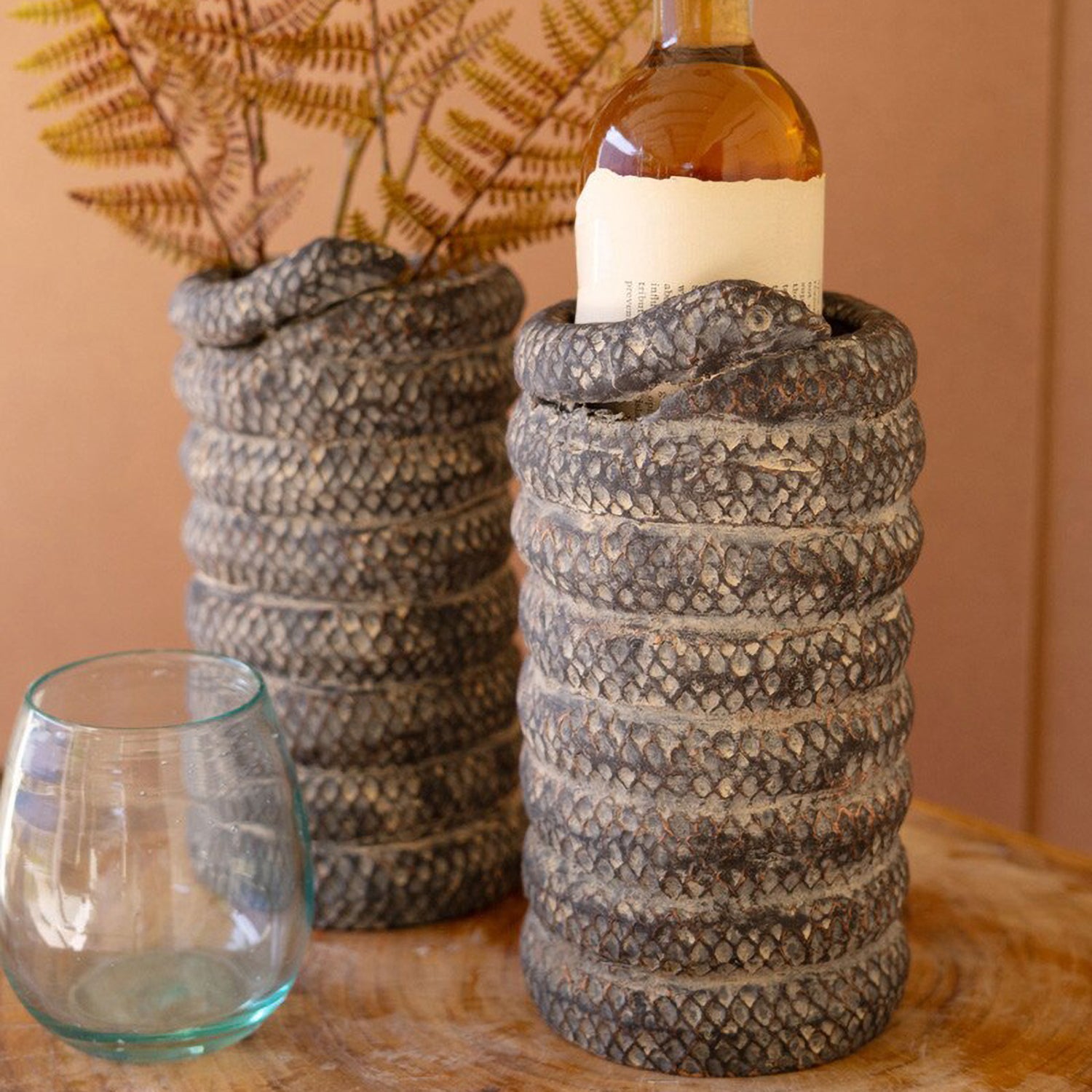Snake Wine Cooler/Planter