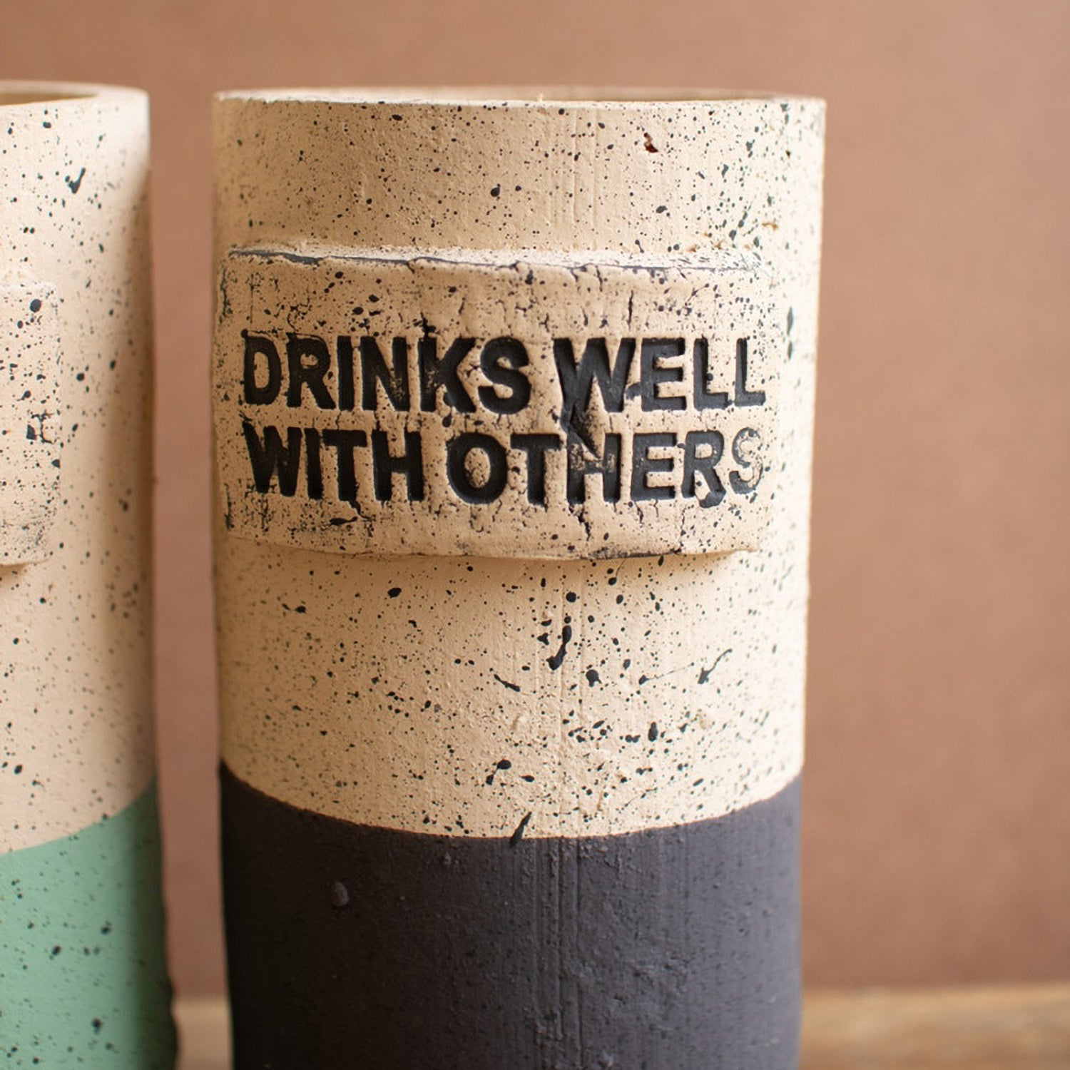 Dipped Terracotta Wine Cooler Set of 3