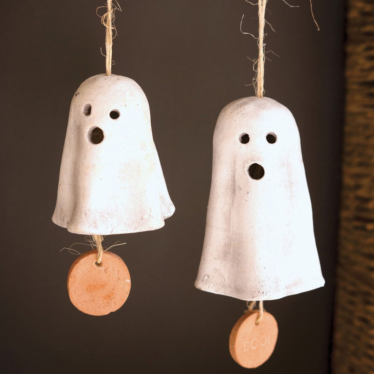 Hanging Ghost Chimes Set of 2
