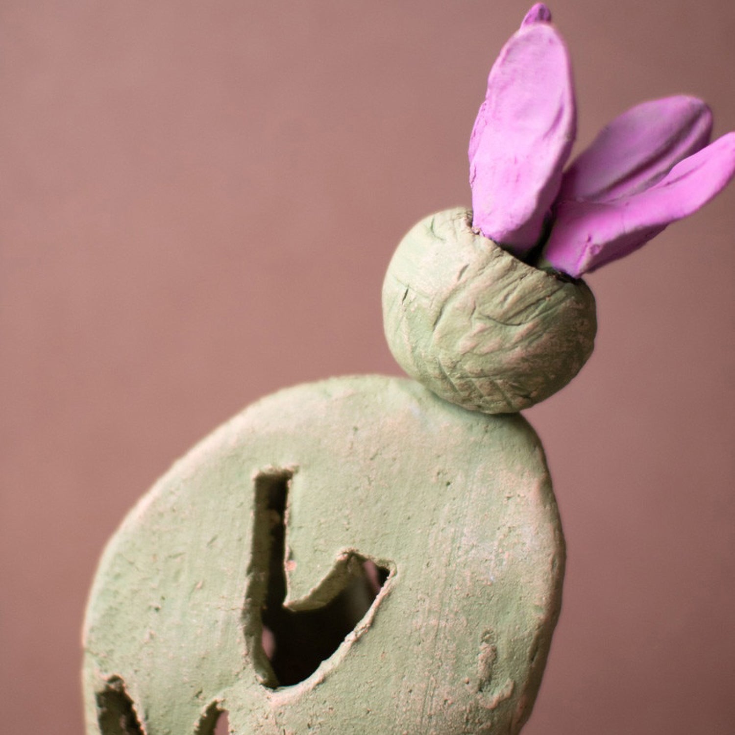 Prickly Pear Clay Luminaries Set of 2