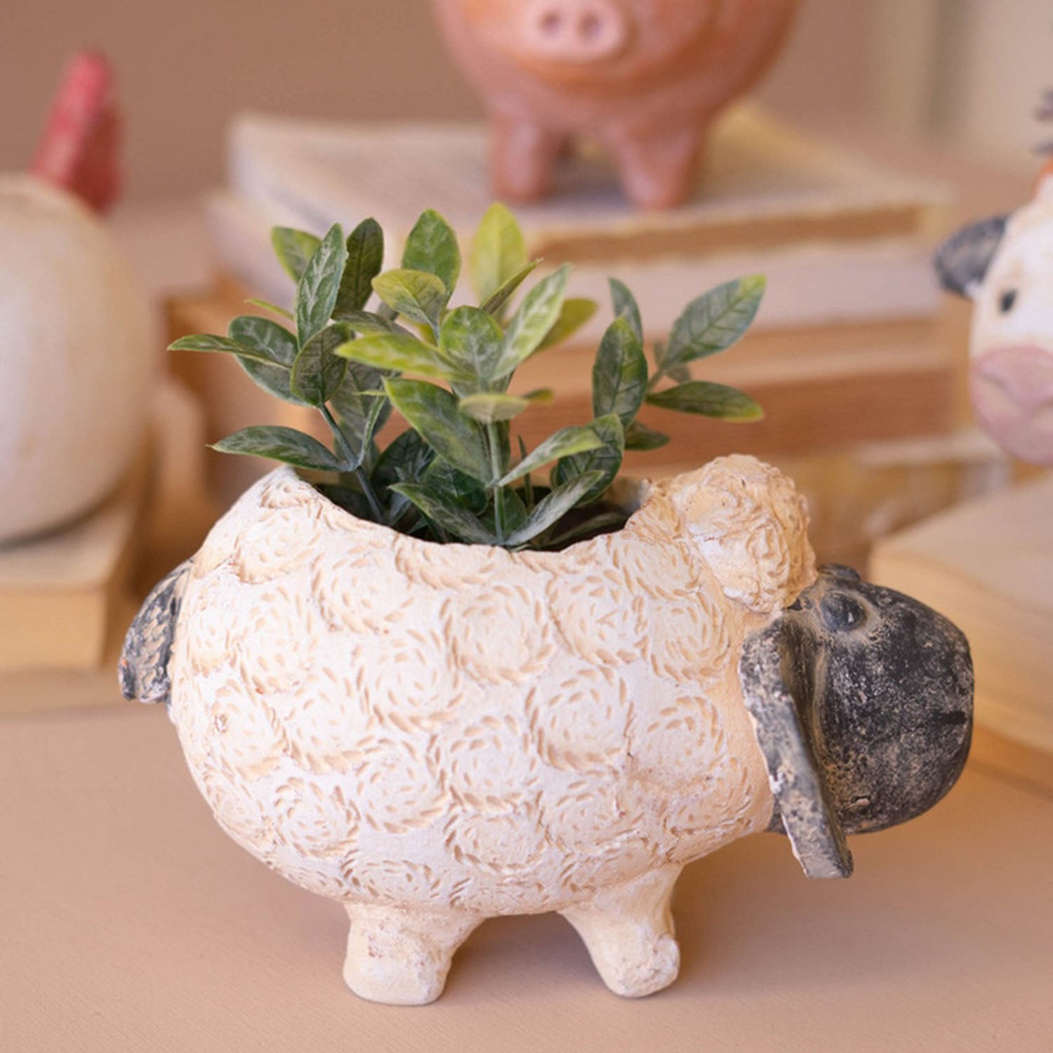 Farm Animal Planter Set of 4