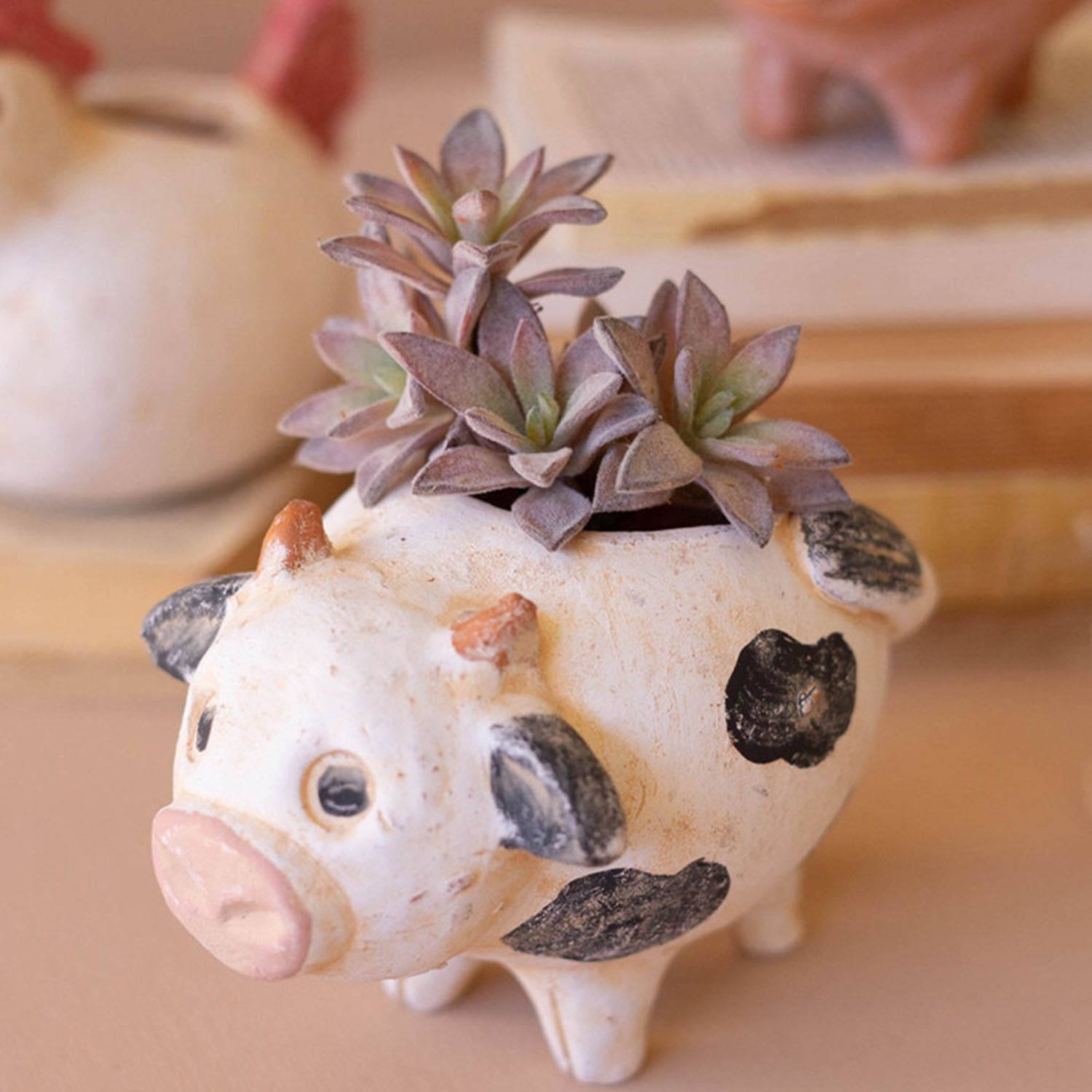 Farm Animal Planter Set of 4