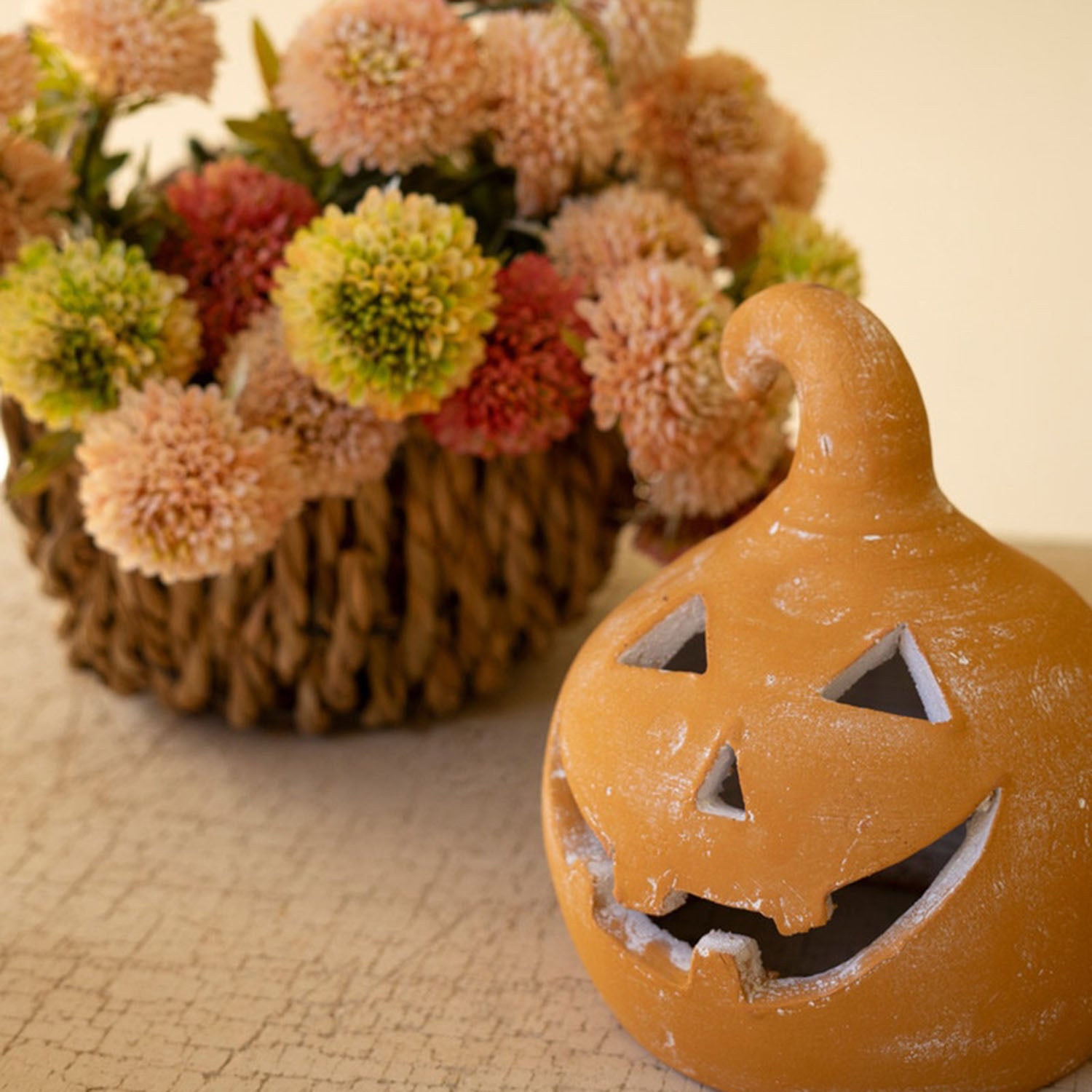 Colorful Jack-O-Lantern Set of 3