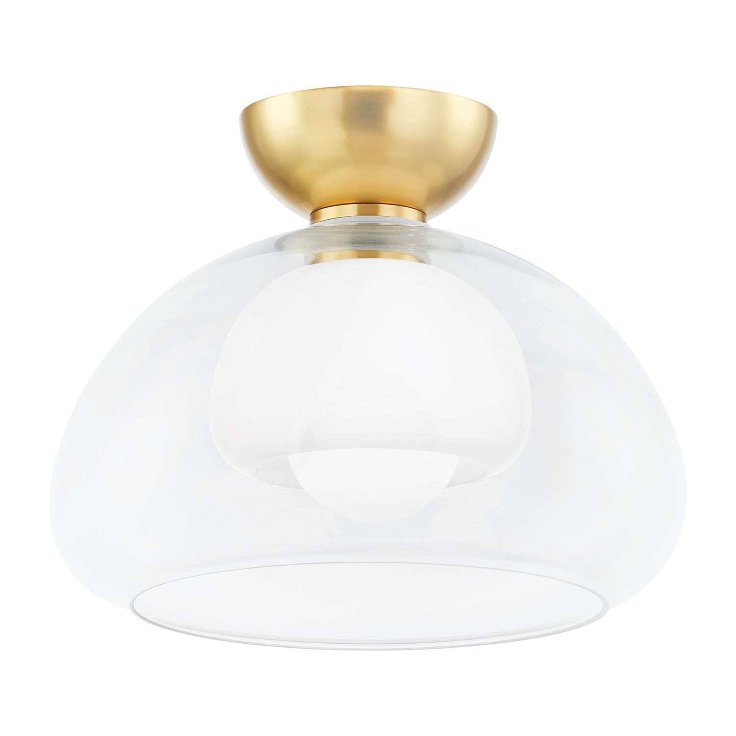 Home Ec. x Mitzi Cortney Semi Flush Ceiling Mount - Final Sale