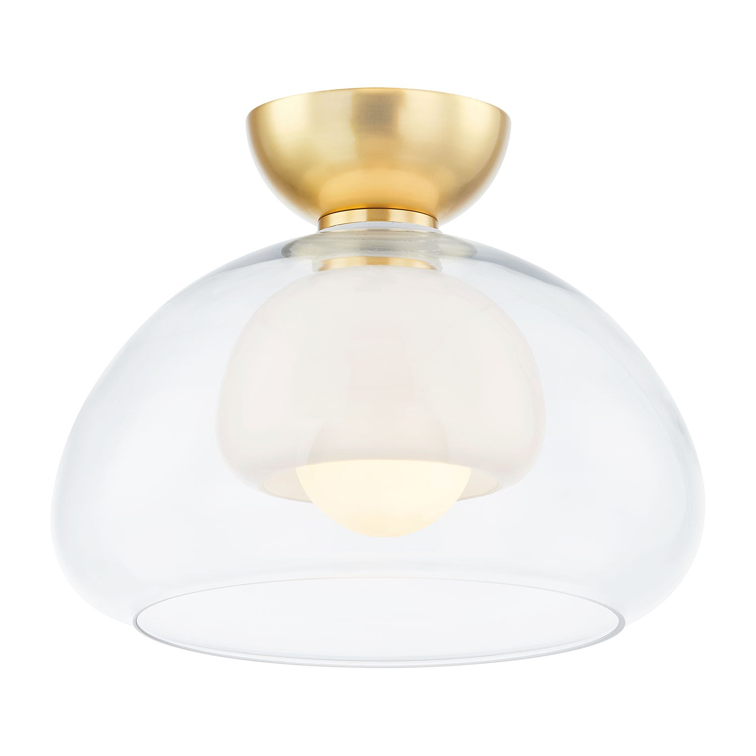 Home Ec. x Mitzi Cortney Semi Flush Ceiling Mount - Final Sale