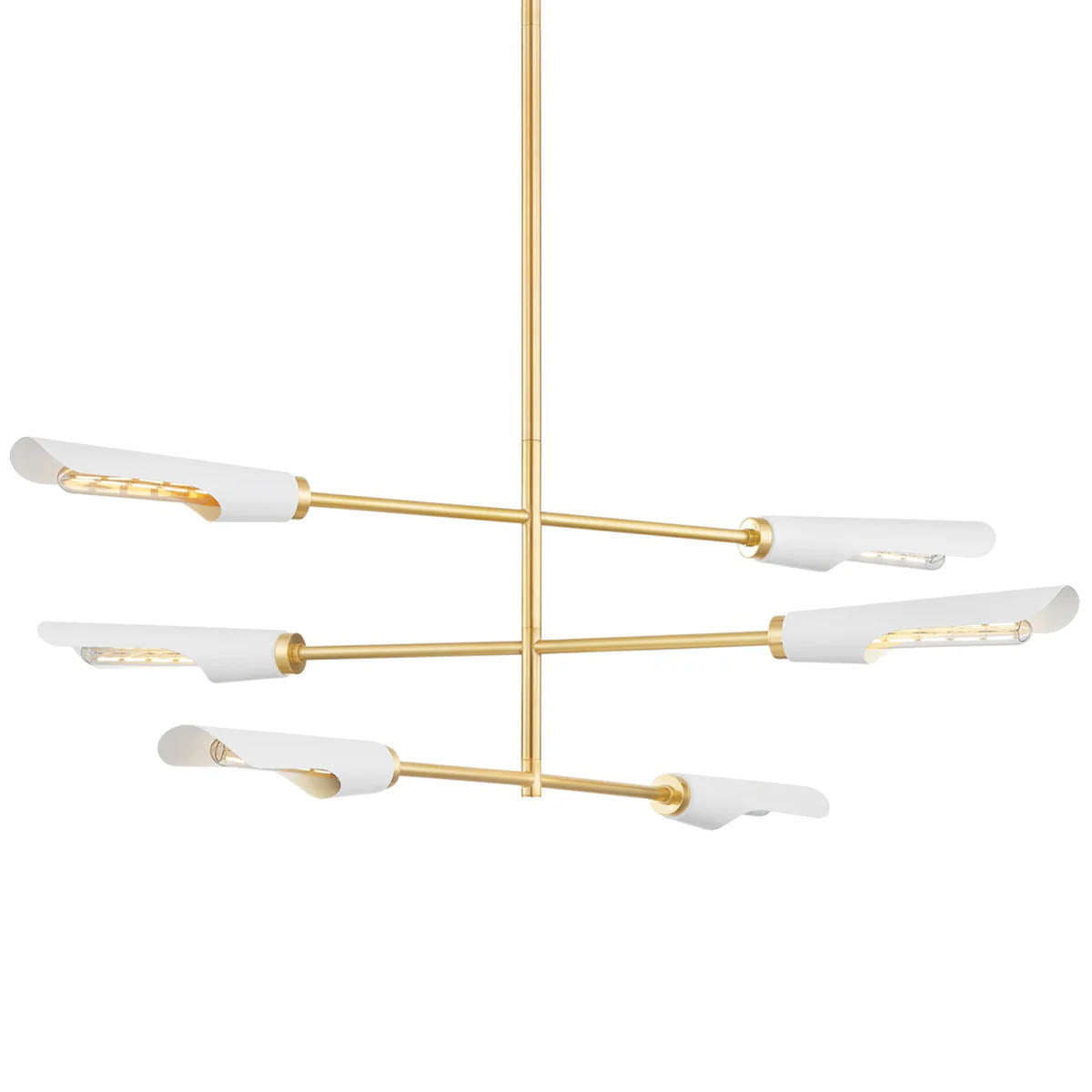 The Lifestyled Co x Mitzi Harperrose Chandelier – Paynes Gray