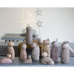 River Rock Nativity Tabletop Accent Set of 12