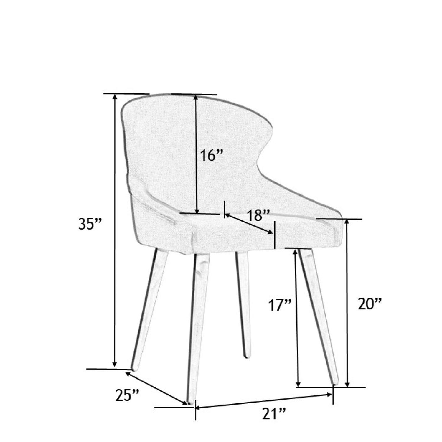 Halie Dining Chair Set of 2