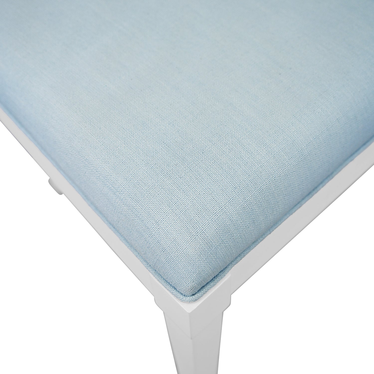 Worlds Away Hayden Light Blue Dining Chair