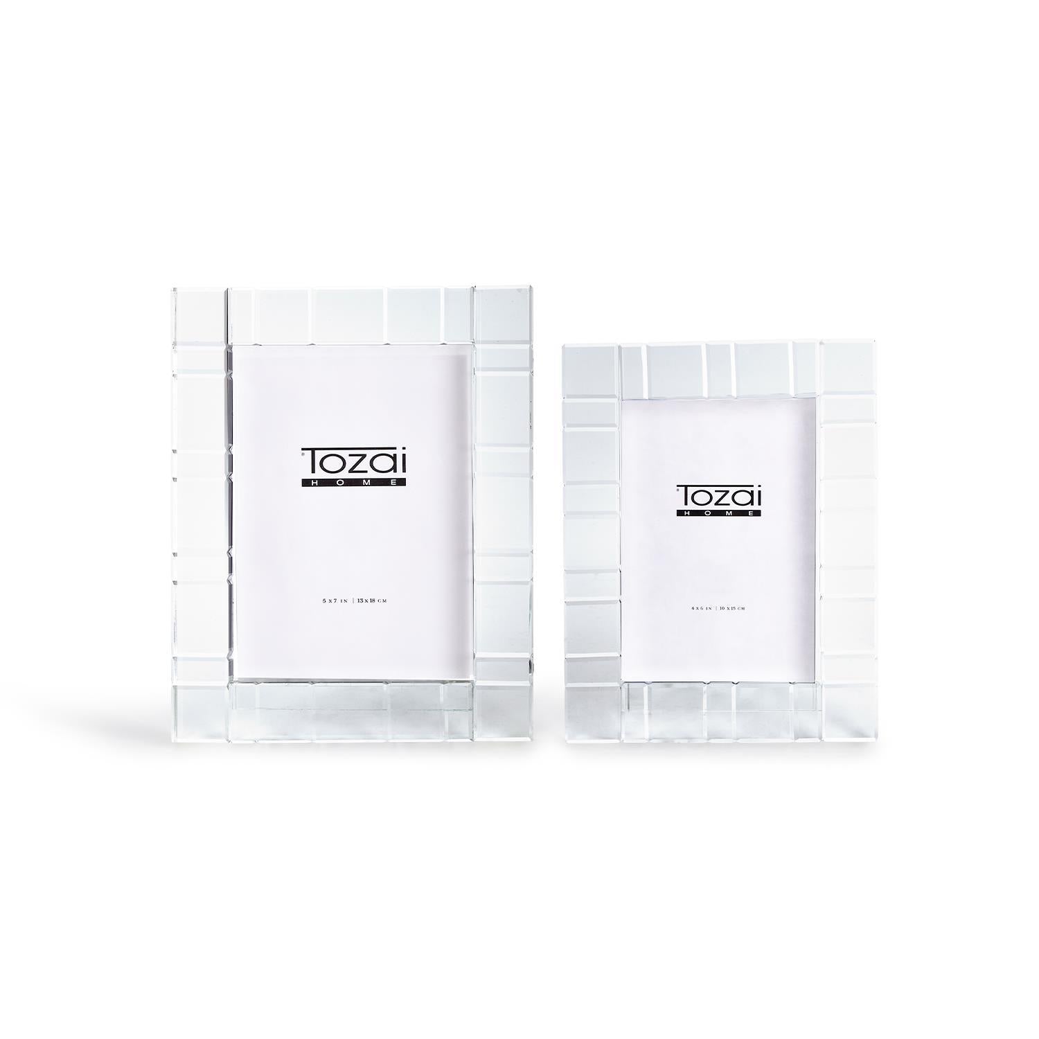 Crystal Vision Photo Frame Set of 2