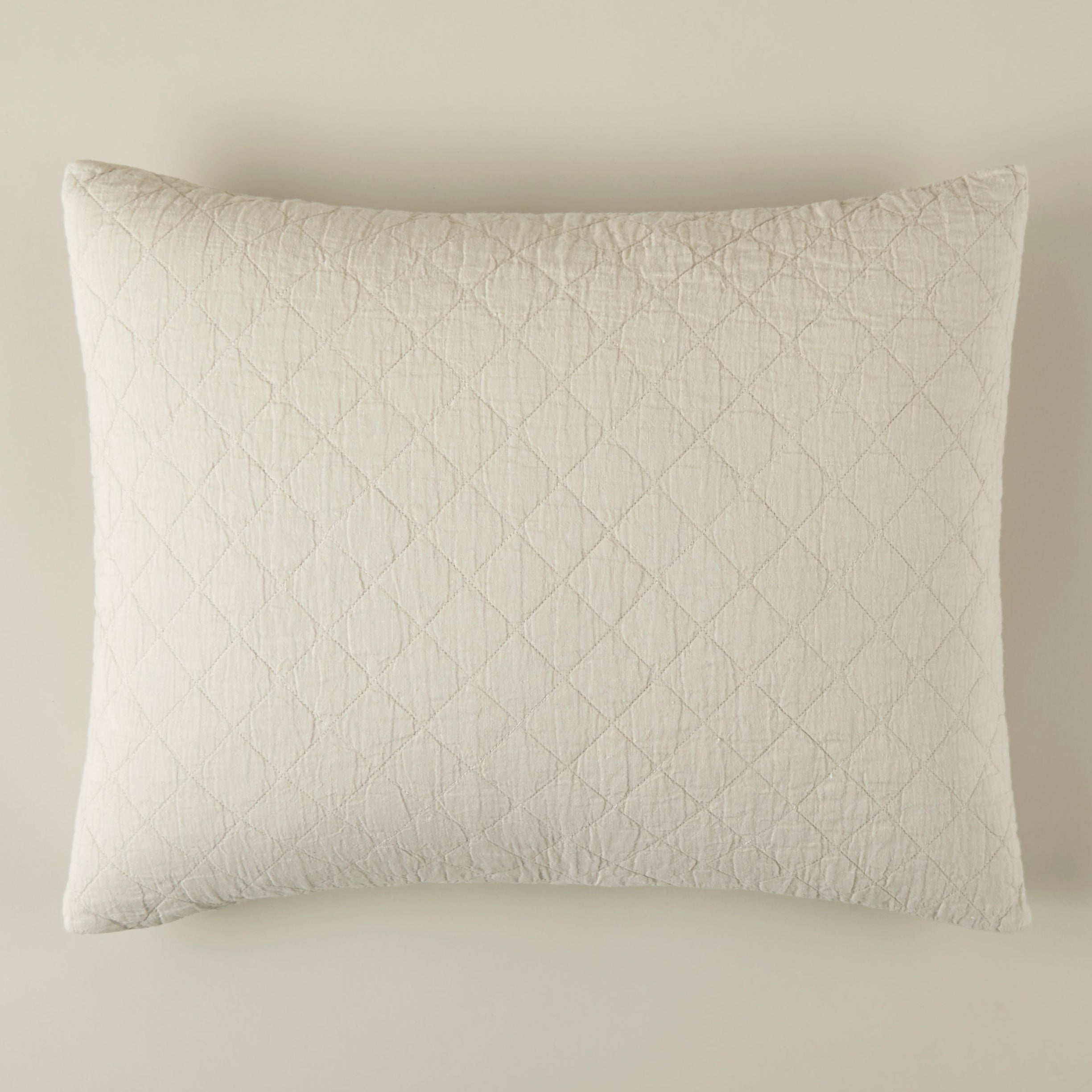 Peacock Alley Heritage Stonewashed Linen Sham
