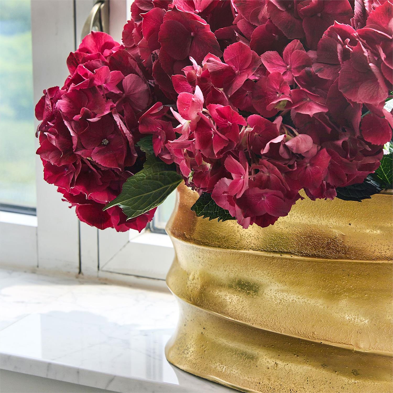 Gold Planter Set of 2