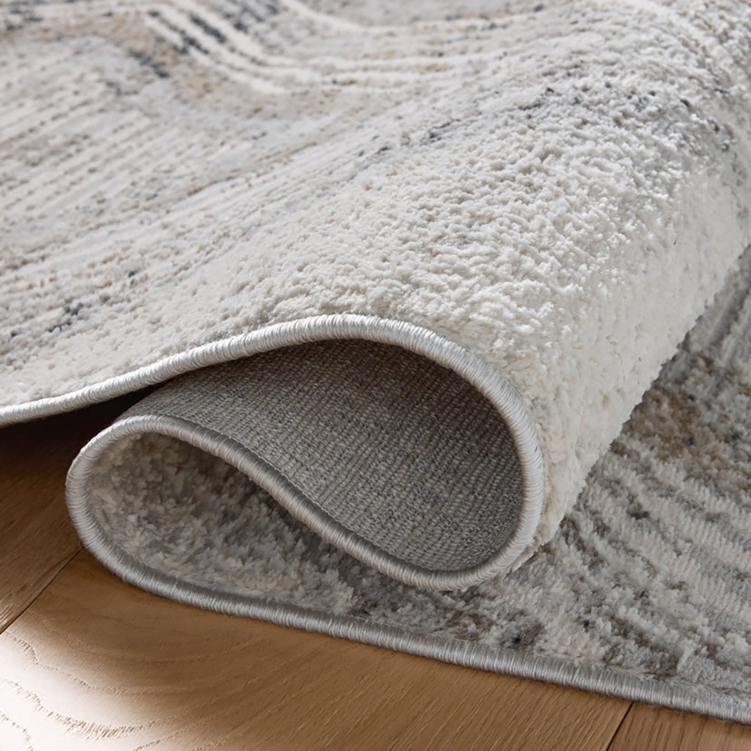 Loloi Hollis Mist/Natural Power Loomed Rug