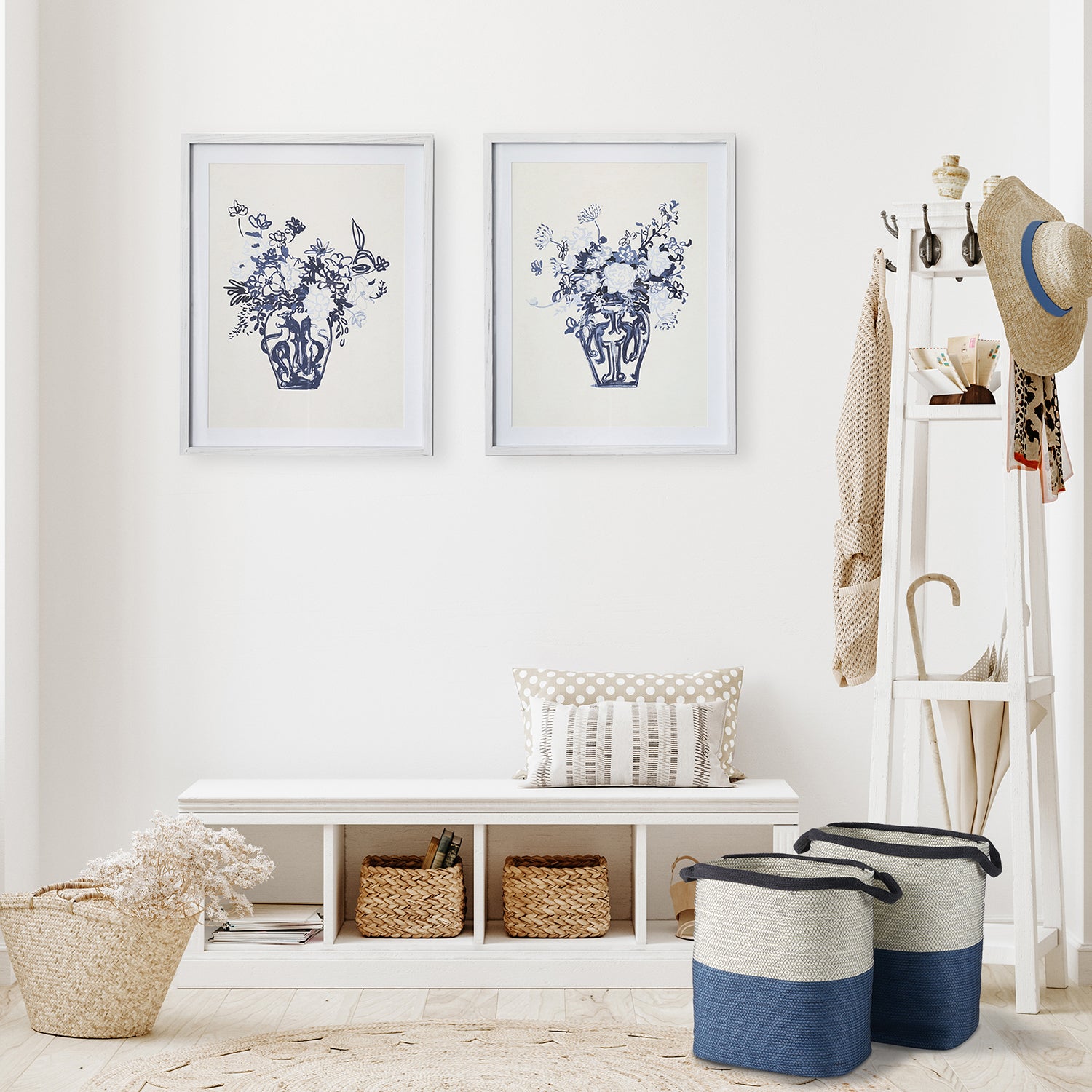 Ayden Baskets With Handles Set of 2