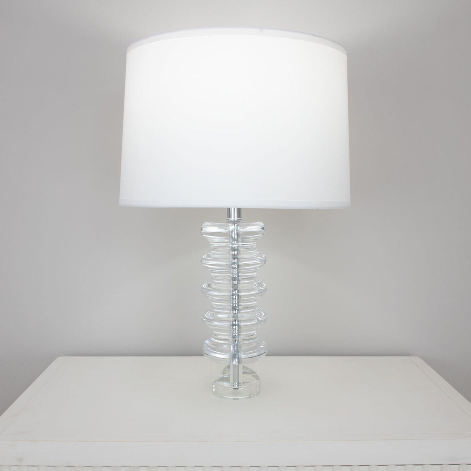 Lilly Cryatal Lamp