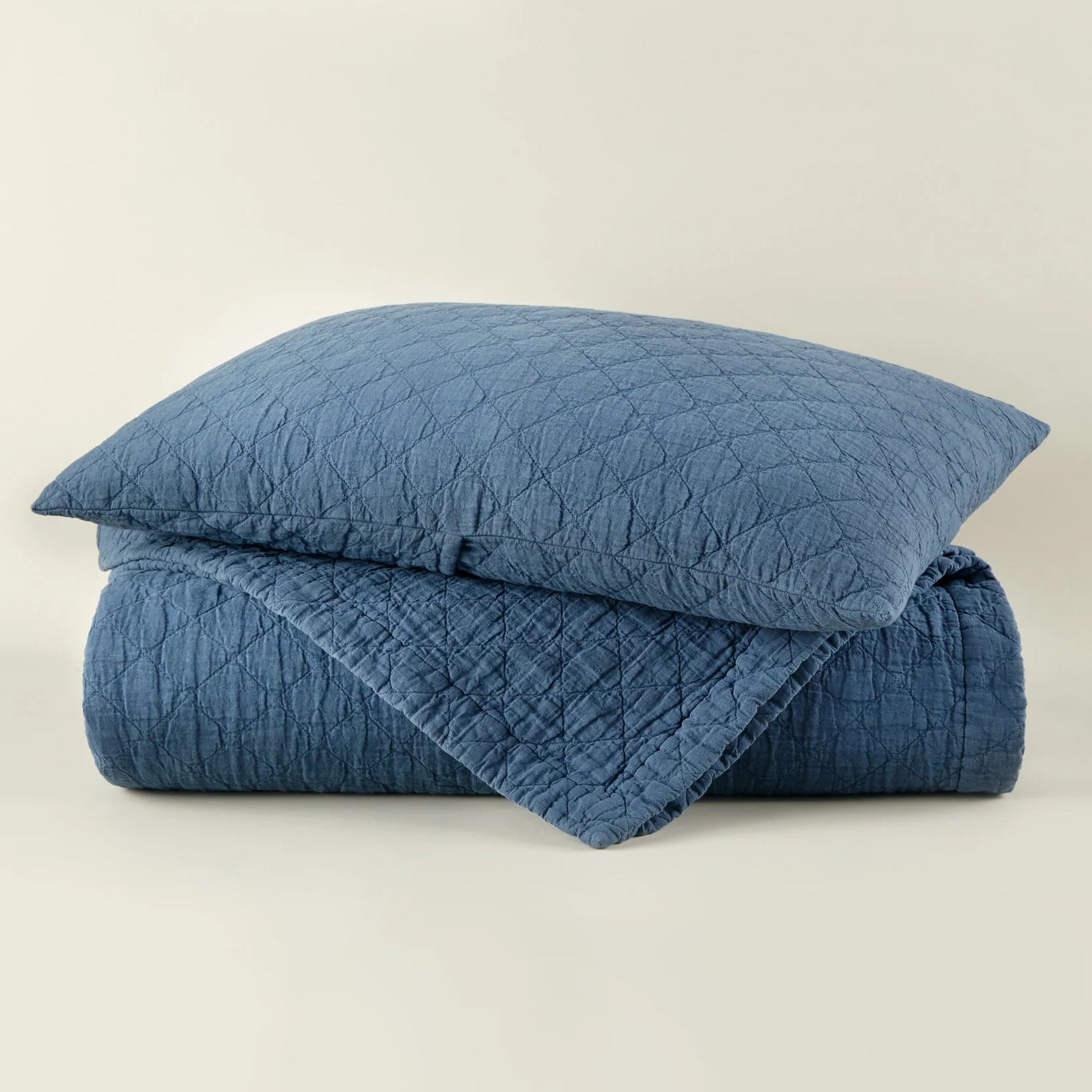 Peacock Alley Heritage Stonewashed Linen Pillow Sham